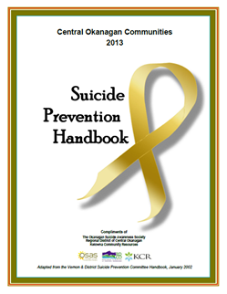 Central Okanagan Suicide Prevention Handbook
